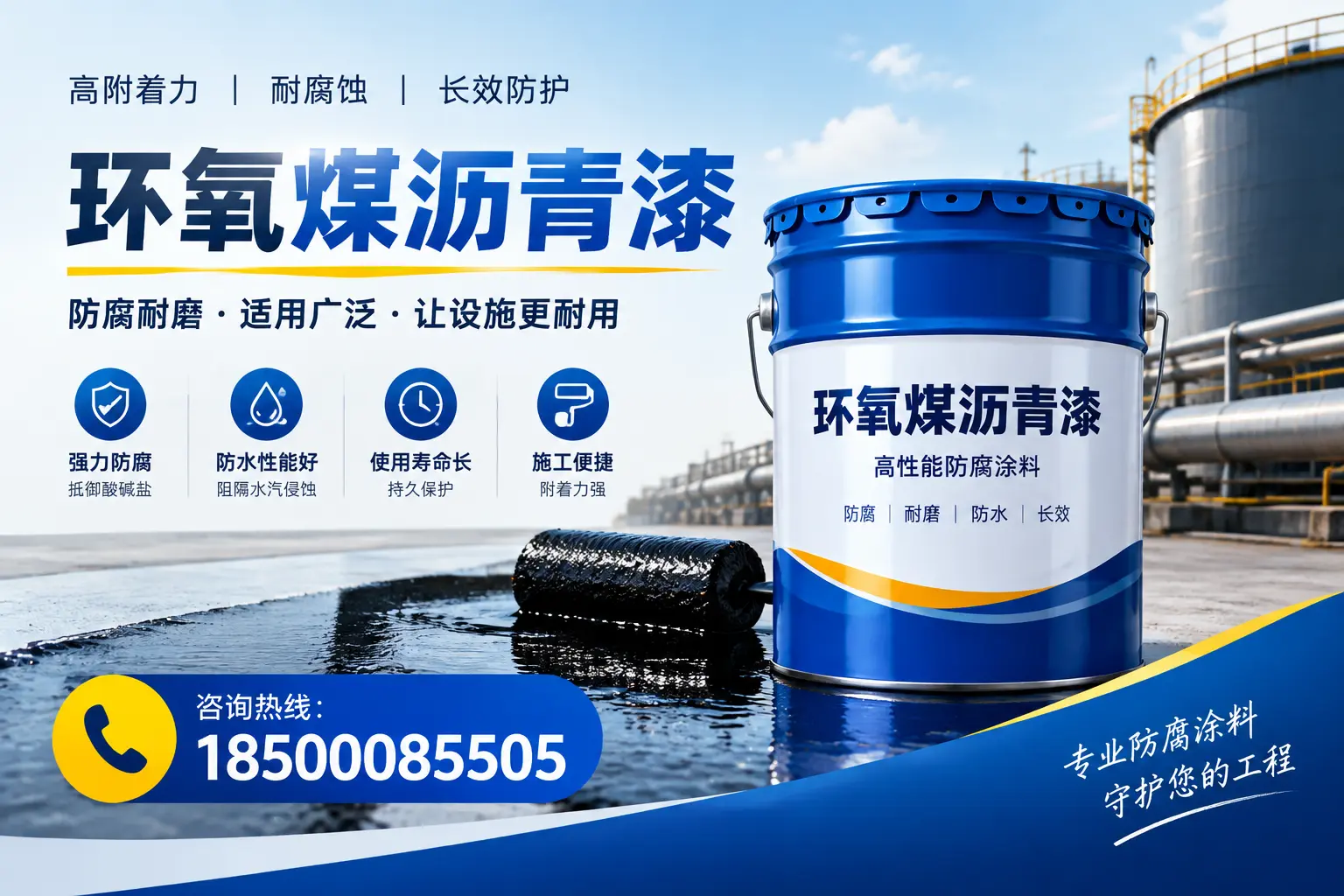 环氧煤沥青漆与其他涂料的对比分析，助力博望企业决策